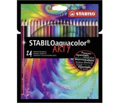 Farbičky STABILO aquacolor 24 ks sada ARTY