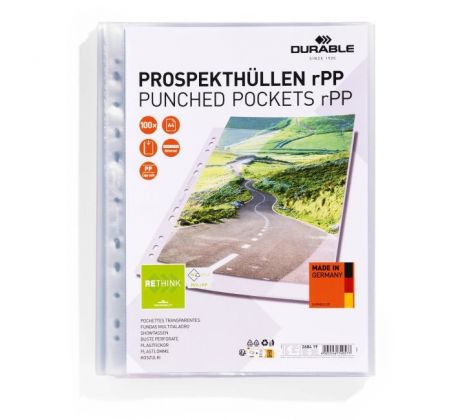 Euroobal DURABLE rPP PREMIUM A4 , 100ks