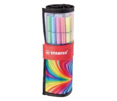 Sada popisovačov STABILO Pen 68 25 ks Rollerset `ARTY` Edition