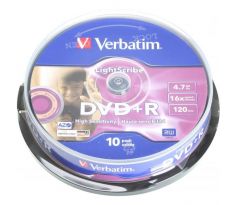 Verbatim DVD+R 16x cake10