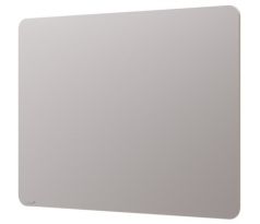 Tabuľa GLASSBOARD matná oblé rohy 90x120, šedá