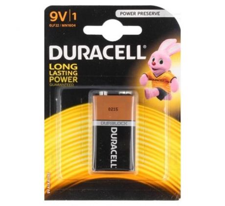 Batéria Duracell Basic MN1604 9V BL1